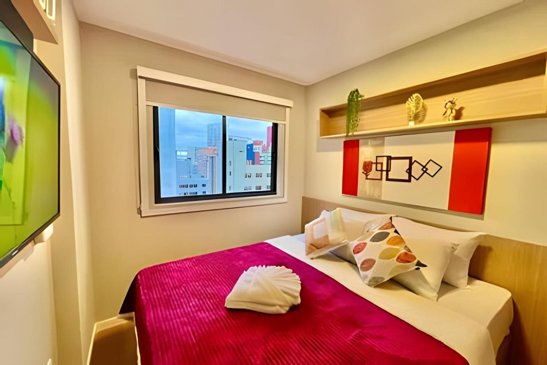 Apartamento Thee Reed, C/ Ar Cond. Tecnologico E Inovador Curitiba